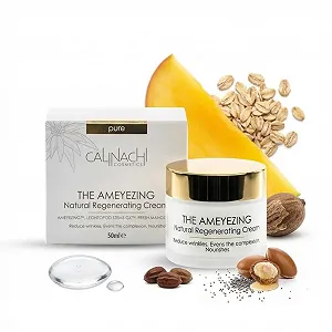Купити Крем для обличчя CALINACHI Regenerating Anti-Ageing 50 мл AMEYEZING, LEONTOPOD STEMS GX, AQUAXYL Зволоження та рівний колір обличчя Для чутливої шкіри Без ароматизаторів - Фото 1 Крем для обличчя CALINACHI Regenerating Anti-Ageing 50 мл AMEYEZING, LEONTOPOD STEMS GX, AQUAXYL Зволоження та рівний колір обличчя Для чутливої шкіри Без ароматизаторів - Фото 1