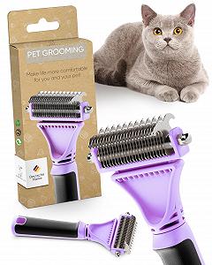 Щетка для кошек Pretty Paw для чувствительных животных с массажным эффектом для короткой и длинной шерсти - Фото 1