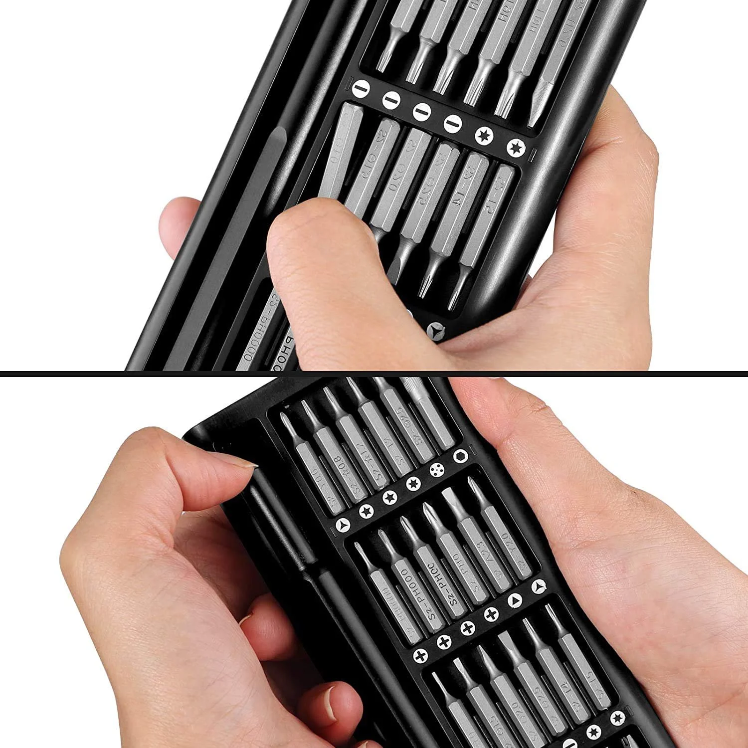 Набор отверток WINTAPE Precision 25 в 1 с 24 битами магнитный, фото №7 Набор отверток WINTAPE Precision 25 в 1 с 24 битами магнитный, фото №7