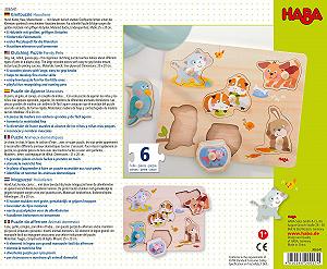 Пазл-вкладыш HABA Pets 306541 6 элементов synthetic.ua - Фото 1