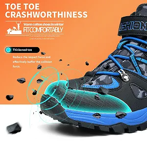 Зимові Черевики ASHION, Чоботи для Снігу для Хлопчиків synthetic.ua - Фото 1