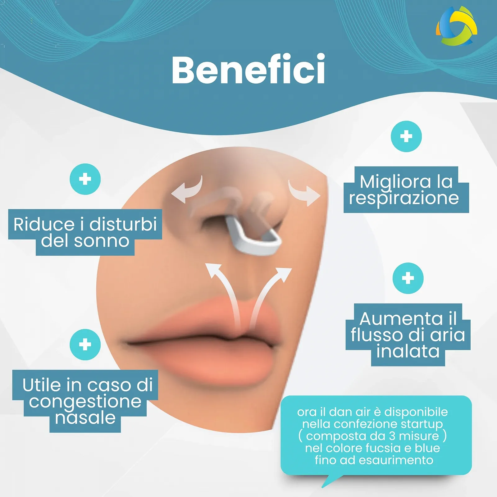 Назальный дилататор для остановки храпа Размер S, фото №3