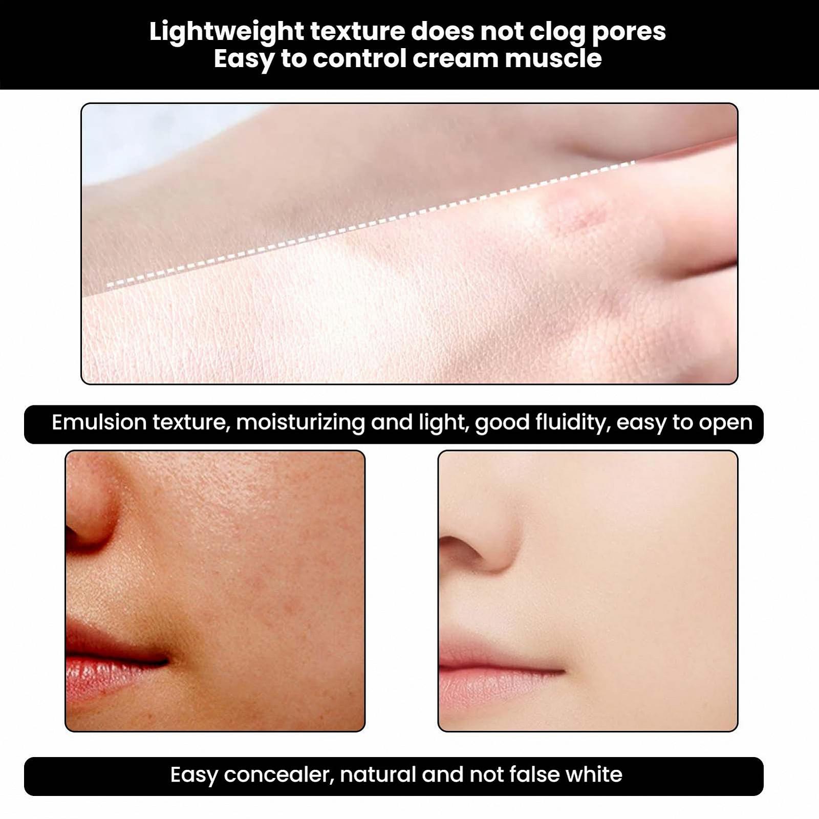 Крем Charm Finish Face Foundation Hyaluronic Acid Natural Finish, фото №4