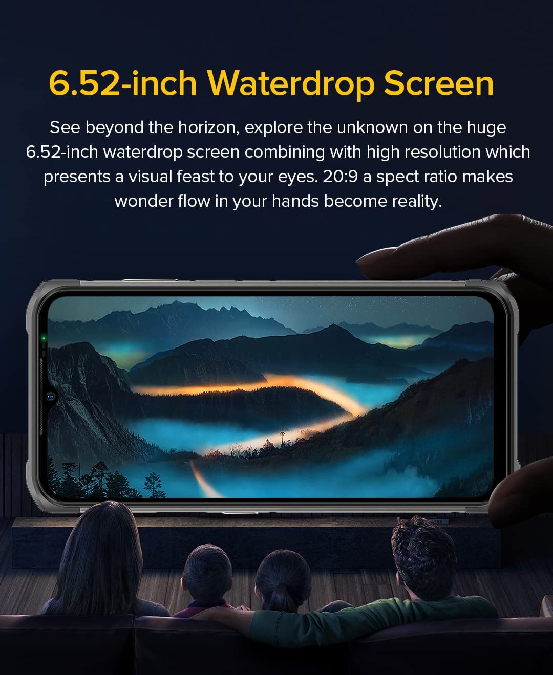 Защищенный смартфон Ulefone Armor 12S Helio G99 8/128 GB 6.52" Android 12 IP68 IP69K 50 MP NFC, фото №8
