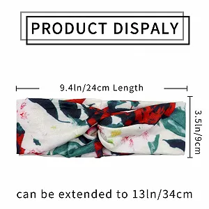 Повязка на голову Kavya Boho, эластичная, мягкая, богемная, цветочный узор. цена на synthetic.ua - Фото 1 Повязка на голову Kavya Boho, эластичная, мягкая, богемная, цветочный узор. synthetic.ua - Фото 1