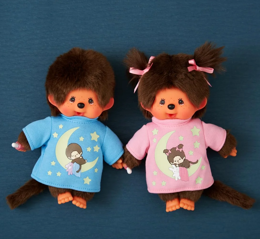Плюшева іграшка Sekiguchi Original Monchhichi 223732 / 20 см / Каштанова, фото №2 Плюшева іграшка Sekiguchi Original Monchhichi 223732 / 20 см / Каштанова, фото №2