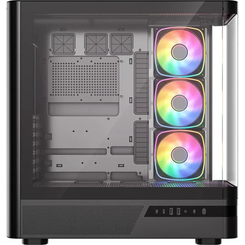 Корпус для ПК Modecom VOLCANO AQ200 ARGB (MC-A-AQ200-4FA-B), фото №8 Корпус для ПК Modecom VOLCANO AQ200 ARGB (MC-A-AQ200-4FA-B), фото №8