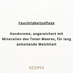 Набір для догляду за руками та ногами Kedma на основі мінералів Мертвого моря Зволожуючий та живильний 2 x 100 г synthetic.ua - Фото 1