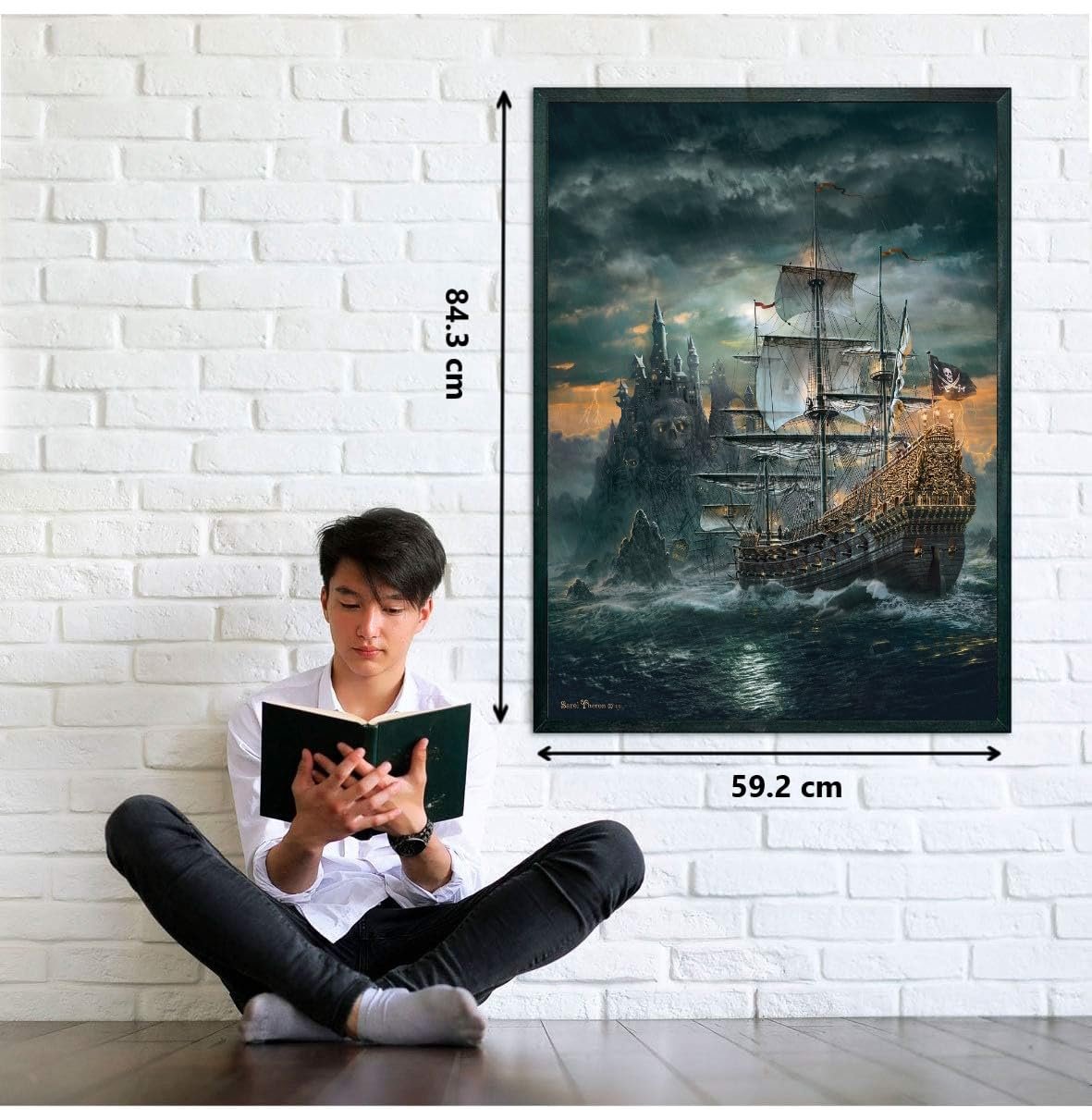 Пазл Clementoni High Quality Collection The Pirate Ship 1500 деталей, фото №4