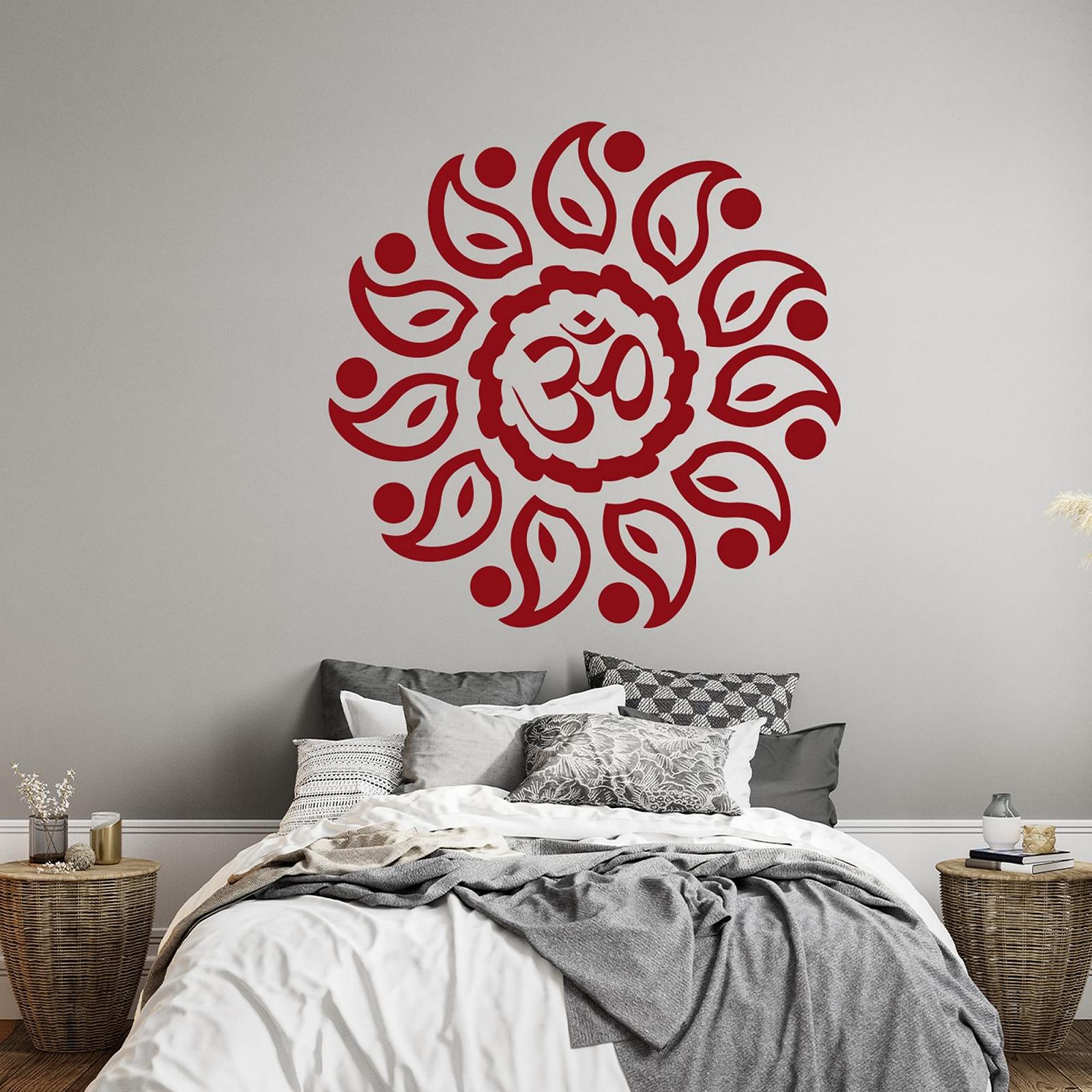 Наклейка на стіну GRAZDesign Om Flower of Life Mandala 30 x 30 см Біла, фото №8 Наклейка на стіну GRAZDesign Om Flower of Life Mandala 30 x 30 см Біла, фото №8