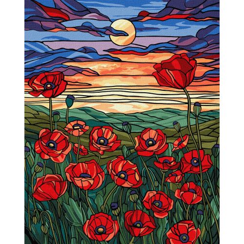 Картина по номерам Красота маков 40х50 см [tsi243211-TSI], фото №1
