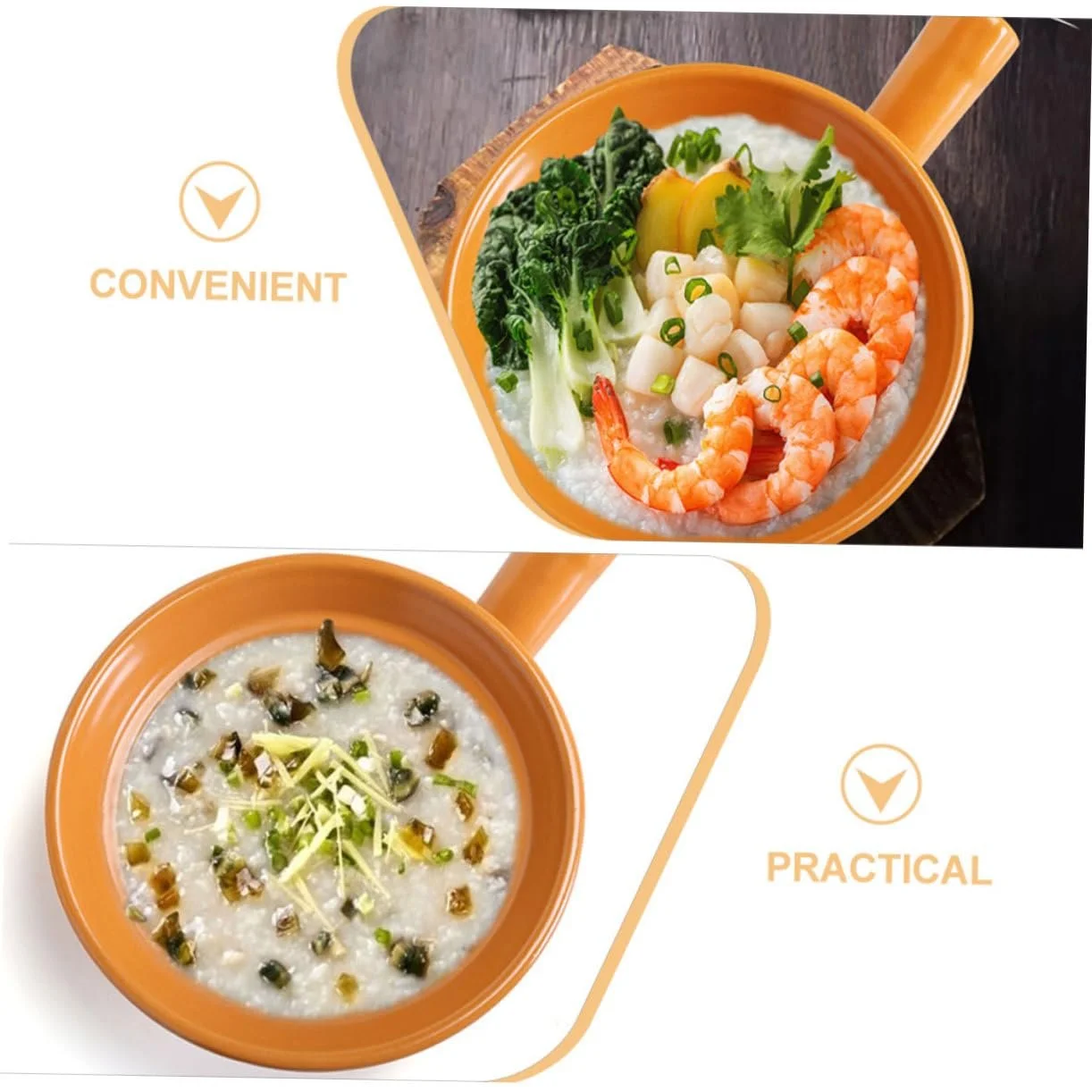 Ківш керамічний Gatuida з ручкою термостійкий для відкритого вогню, фото №8