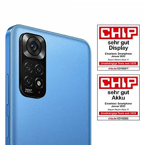 Смартфон Xiaomi Redmi Note 11 + Навушники 4/64 GB 6.43 дюйма 90 Hz FHD+ AMOLED Snapdragon 680 50 MP 5000 mAh Twilight Blue synthetic.ua - Фото 1