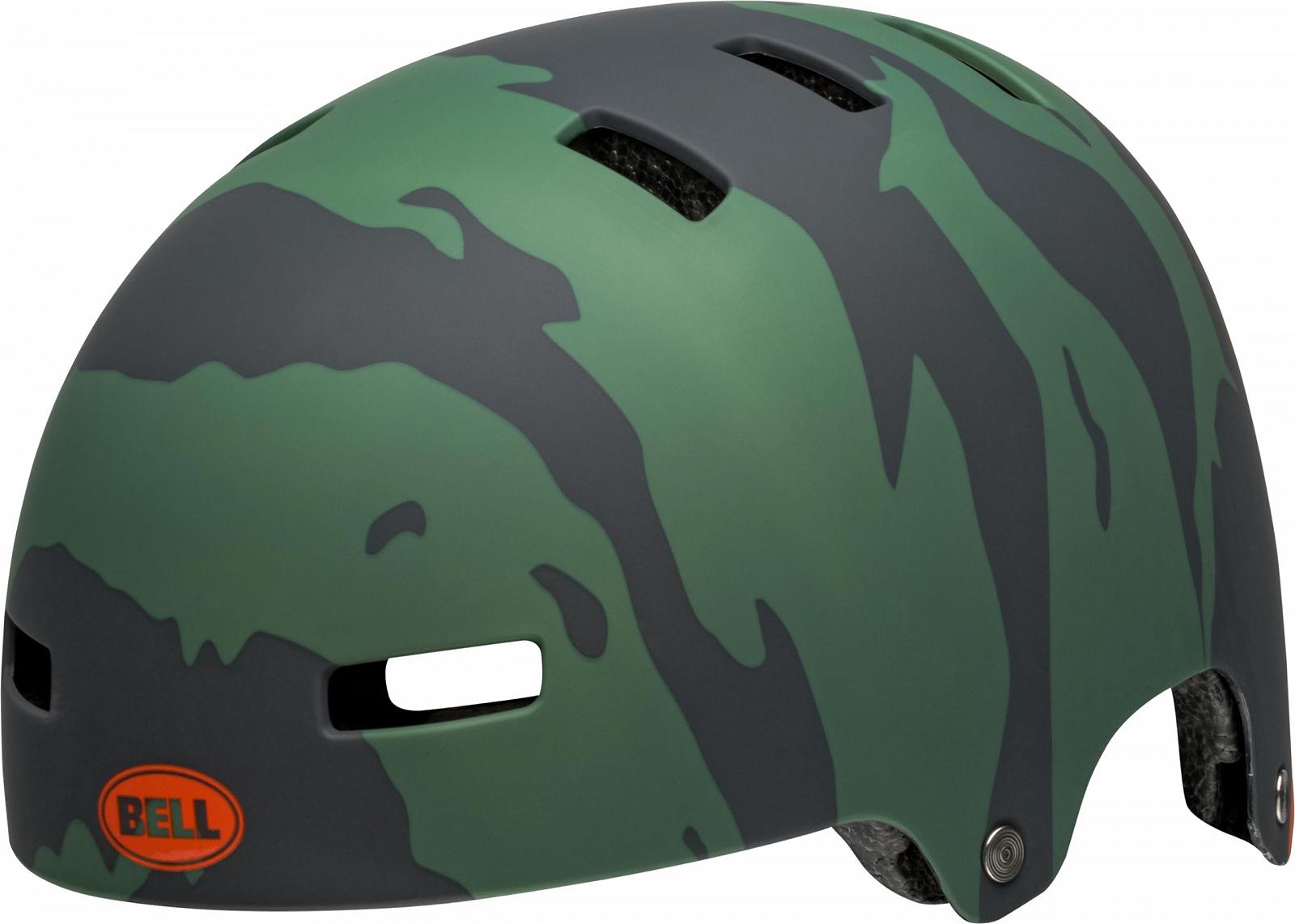 Шолом Bell Span Mat Ravine Green/Orange S, фото №1