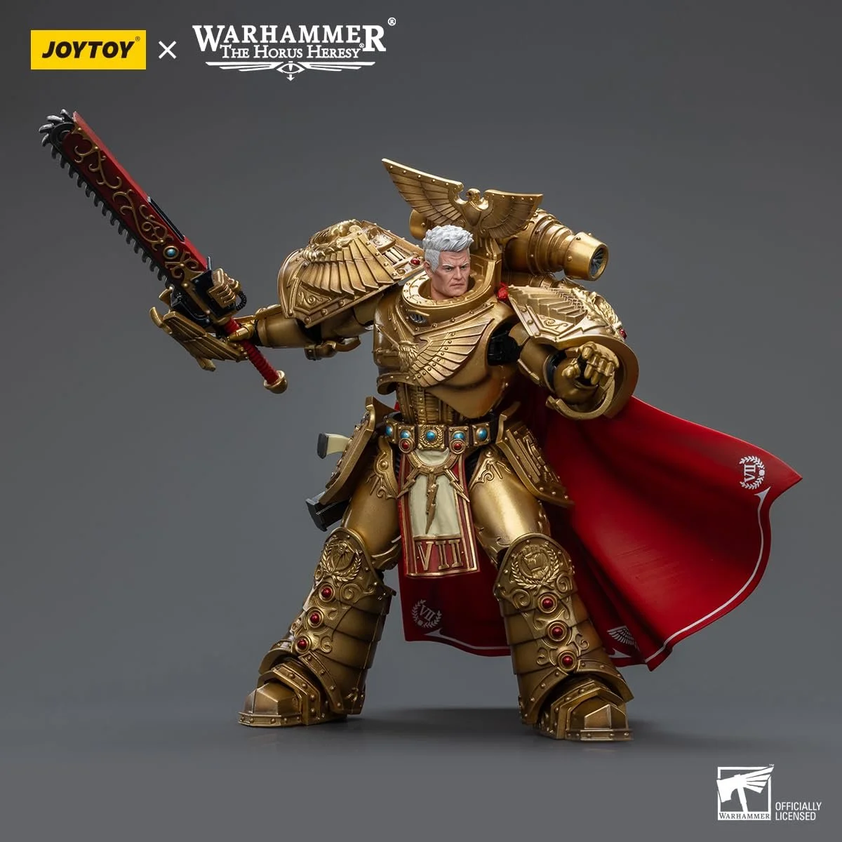 Фігурка LEBOO Joytoy Warhammer Imperial Fists Rogal Dorn Primarch of The Vllth Legion, 18 см, фото №6