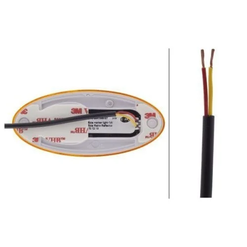 Боковой габаритный фонарь HELLA 2PS 964 295-071 для DAF, левый, правый, фото №2 Боковой габаритный фонарь HELLA 2PS 964 295-071 для DAF, левый, правый, фото №2