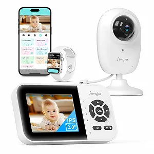 Смарт-відеоняня 2.8" Дисплей 1080P WiFi Нічне бачення Дальність 450 м - Фото 1