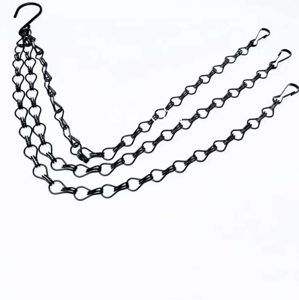Підвісні ланцюги для квіткових горщиків Pack of 6 Металеві 40 см, фото №2 Підвісні ланцюги для квіткових горщиків Pack of 6 Металеві 40 см, фото №2