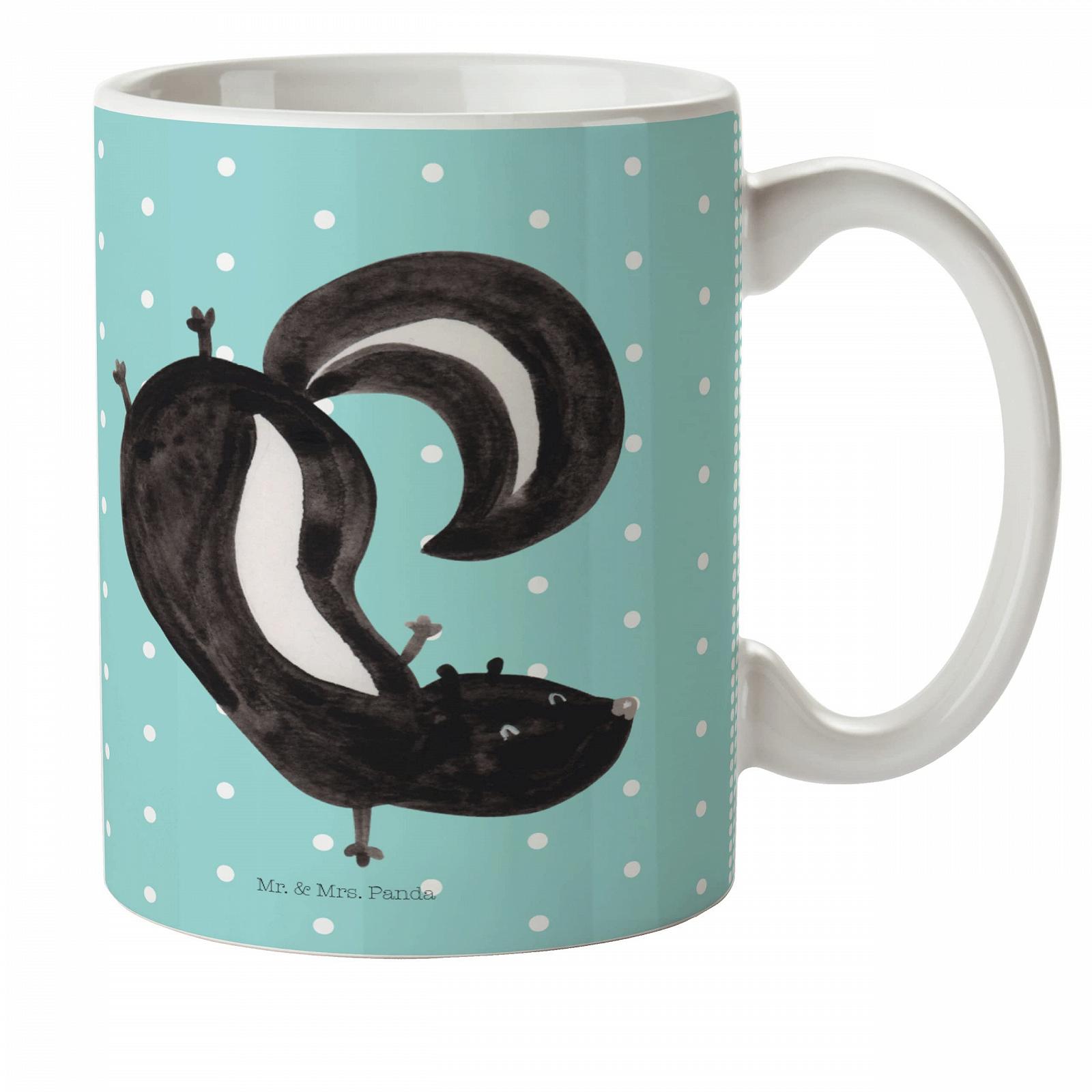 Кухоль Дитячий Mr. & Mrs. Panda Skunk Handstand Пластиковий, фото №1