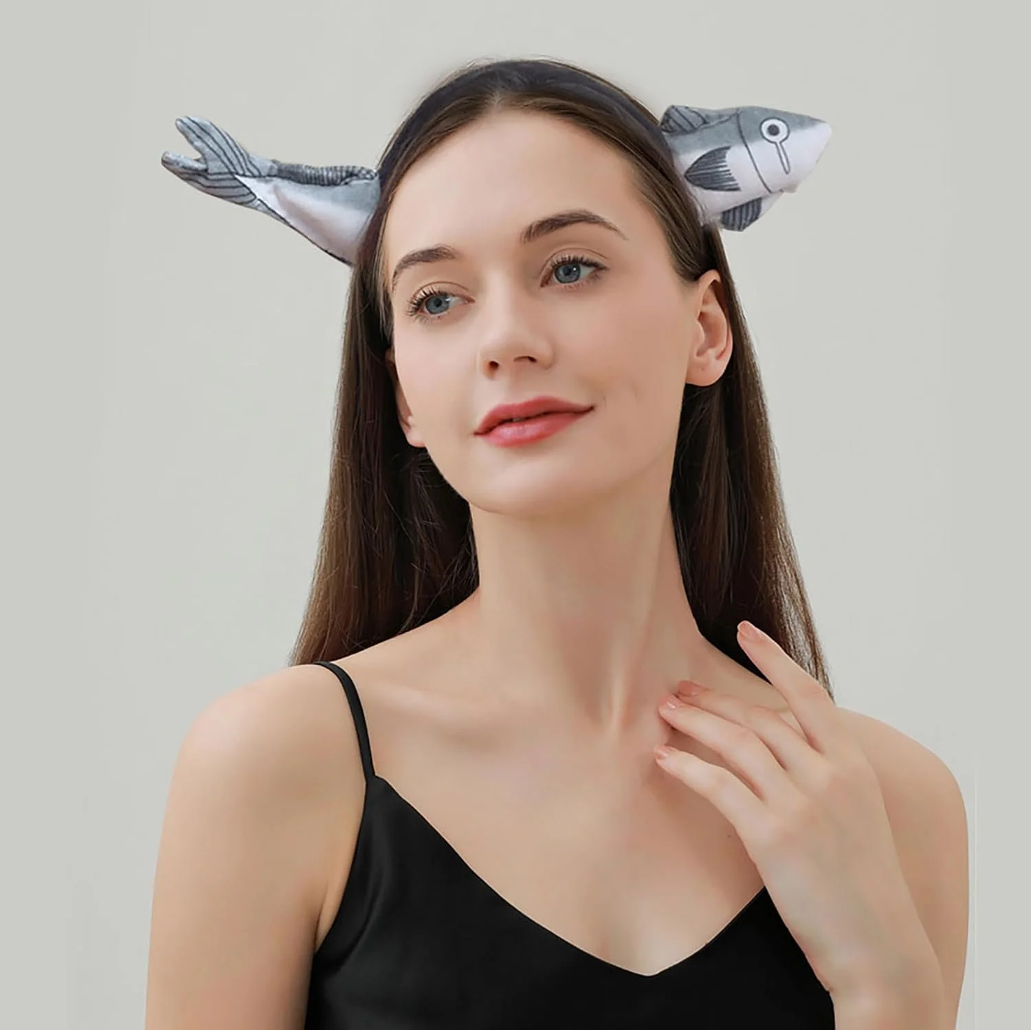 Обруч на голову Плюшевая рыба 2 шт, фото №5