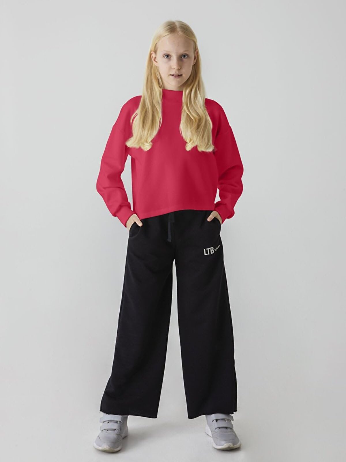 Толстовка LTB Jeans Dakege для девочек, размер 128 см, розовая, фото №2 Толстовка LTB Jeans Dakege для девочек, размер 128 см, розовая, фото №2