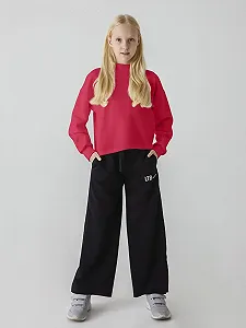 Толстовка LTB Jeans Dakege для дівчаток, розмір 116 см, рожева synthetic.ua - Фото 1