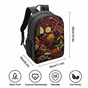 Ранец Spices RSIUUODNF для девочек-подростков, большой школьный рюкзак, водонепроницаемый рюкзак для школы, путешествий, 40x28x16 см synthetic.ua - Фото 1