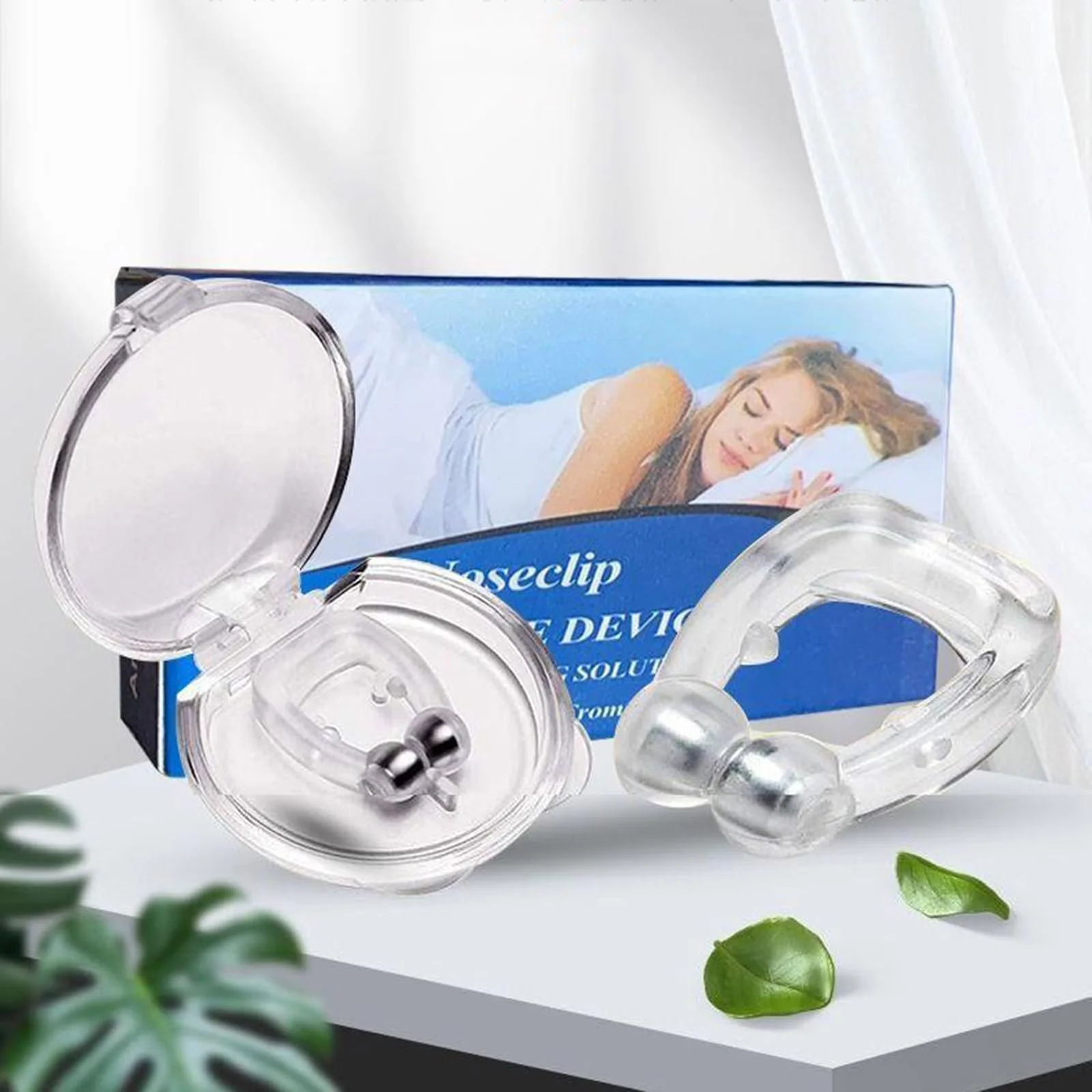 Кліпса для носа Магнітний пристрій проти хропіння 4 шт., фото №2 Кліпса для носа Магнітний пристрій проти хропіння 4 шт., фото №2