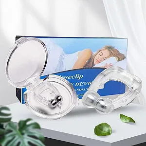 Кліпса для носа Магнітний пристрій проти хропіння 4 шт. synthetic.ua - Фото 1