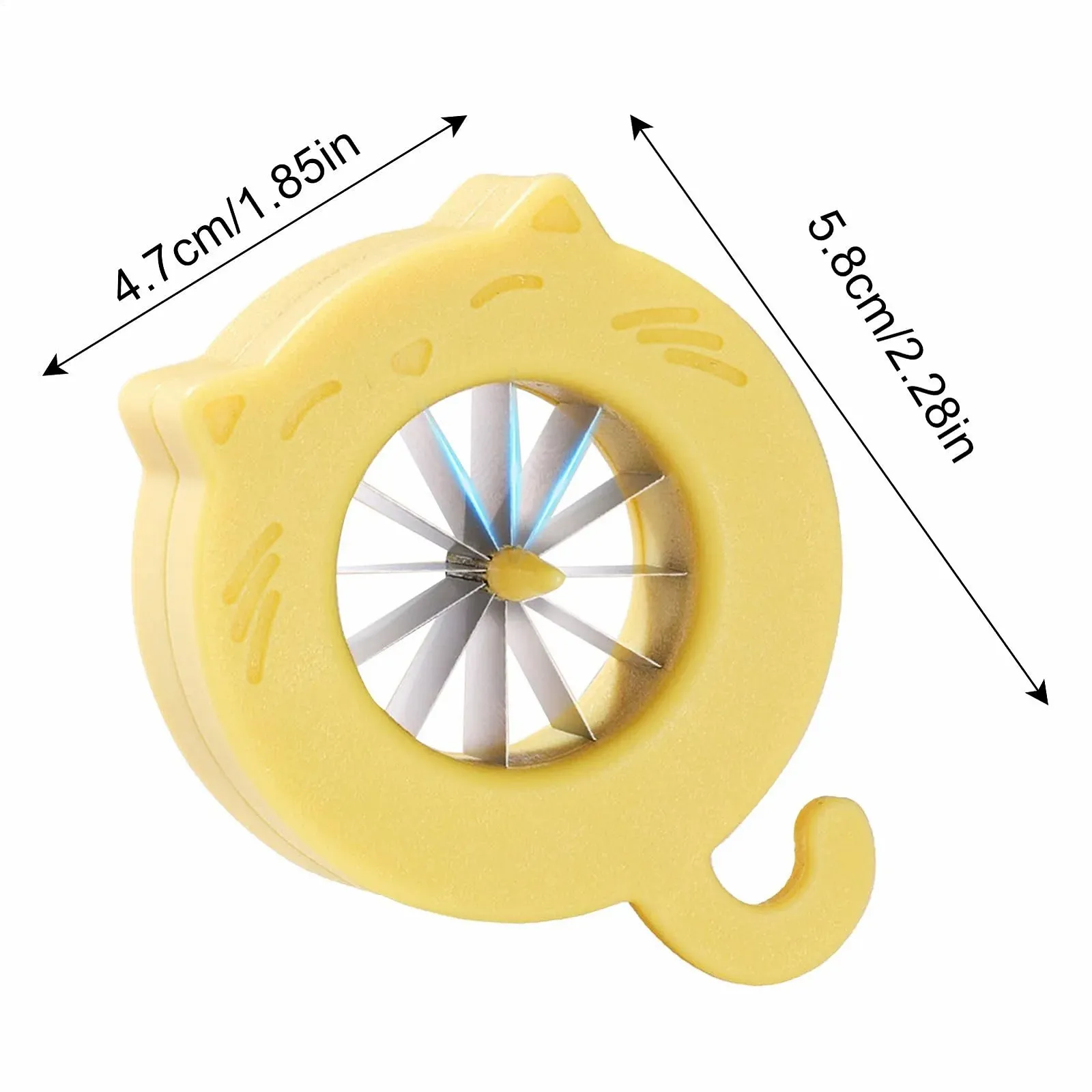 Подрібнювач цибулі, терка для цибулі з нержавіючої сталі, фото №5