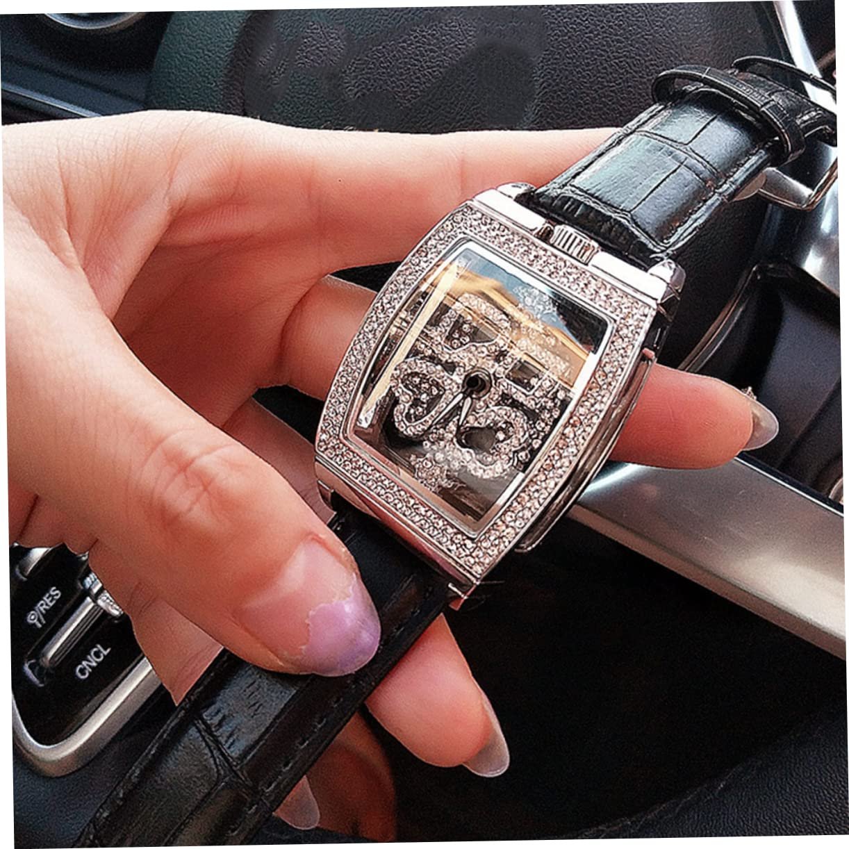 Жіночий Годинник LIFKOME Червоний, фото №4