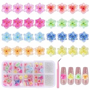 Квітка 100 шт. Різнокольоровий - Фото 1