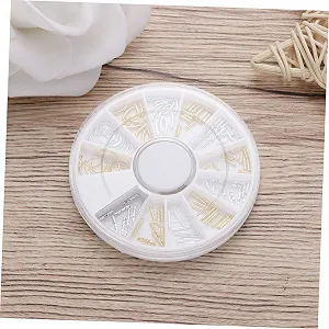 Металеві заклепки для нігтів Набір для прикрас для самостійного дизайну synthetic.ua - Фото 1