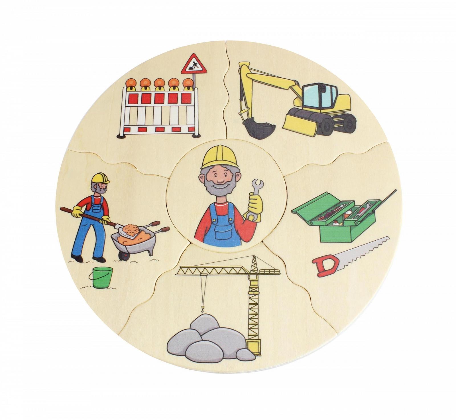 Пазл Beleduc Humanico Occupations 30 деталей в деревянной коробке от 4 лет, фото №7