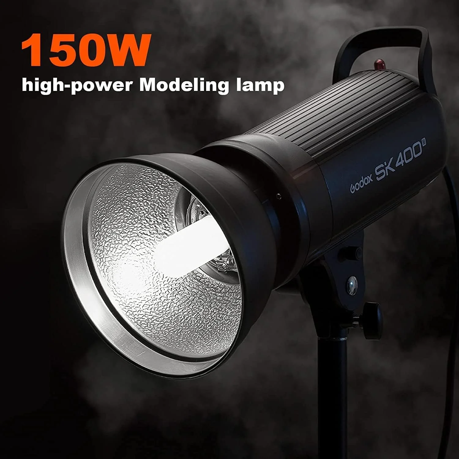 Студійний спалах Godox SK400II / 5600K / Чорний, фото №2 Студійний спалах Godox SK400II / 5600K / Чорний, фото №2