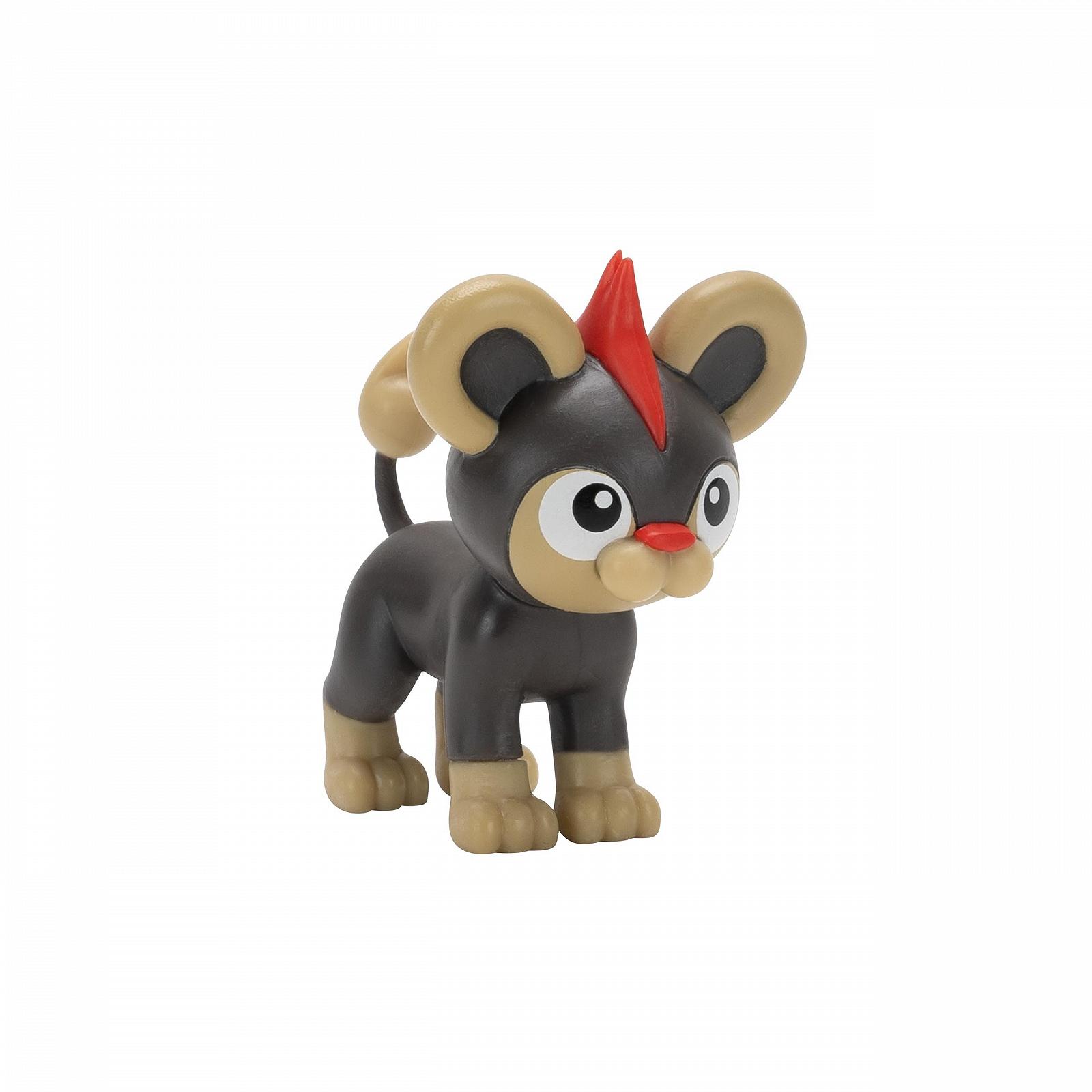 Набір бойових фігурок Pokémon Leufeo, Pikachu, Feliospa, 5 см, 7,5 см, фото №7