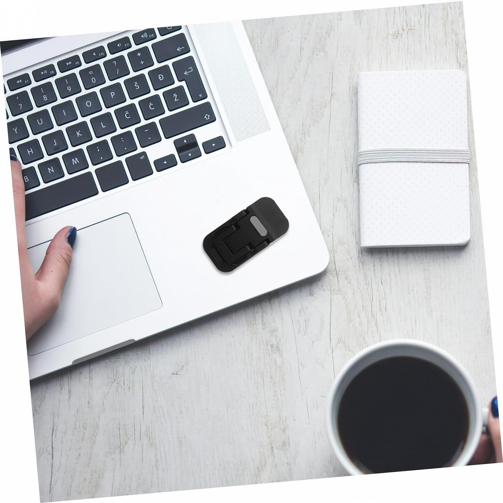 Підставка для ноутбука портативна складна міні з невидимою клейкою основою для покращення постави та вентиляції сумісна з, фото №9