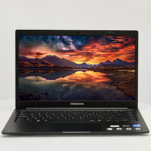 Ноутбук 14" Medion (Lenovo Group) Akoya E4251 Intel RAM 4 ГБ SSD 128 ГБ Метал Ультрабук Win10 - Фото 1