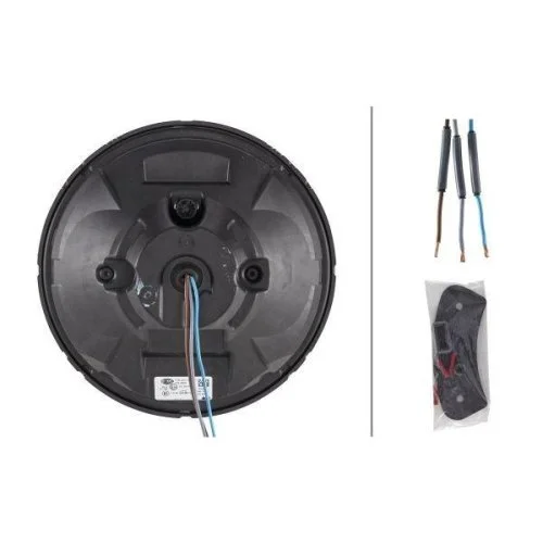 Вставка фари дальнього світла HELLA 1F8 241 400-011 для DAF SCANIA, фото №2