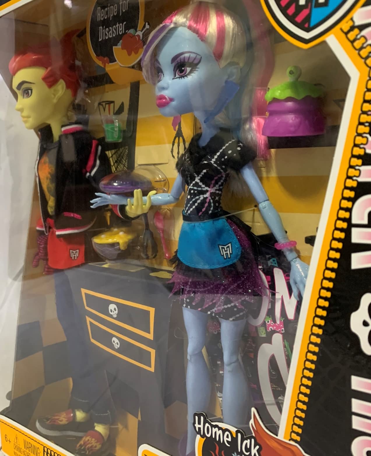 Кукла Mattel Monster High Abbey Bominable и Heath Burns, фото №3 Кукла Mattel Monster High Abbey Bominable и Heath Burns, фото №3