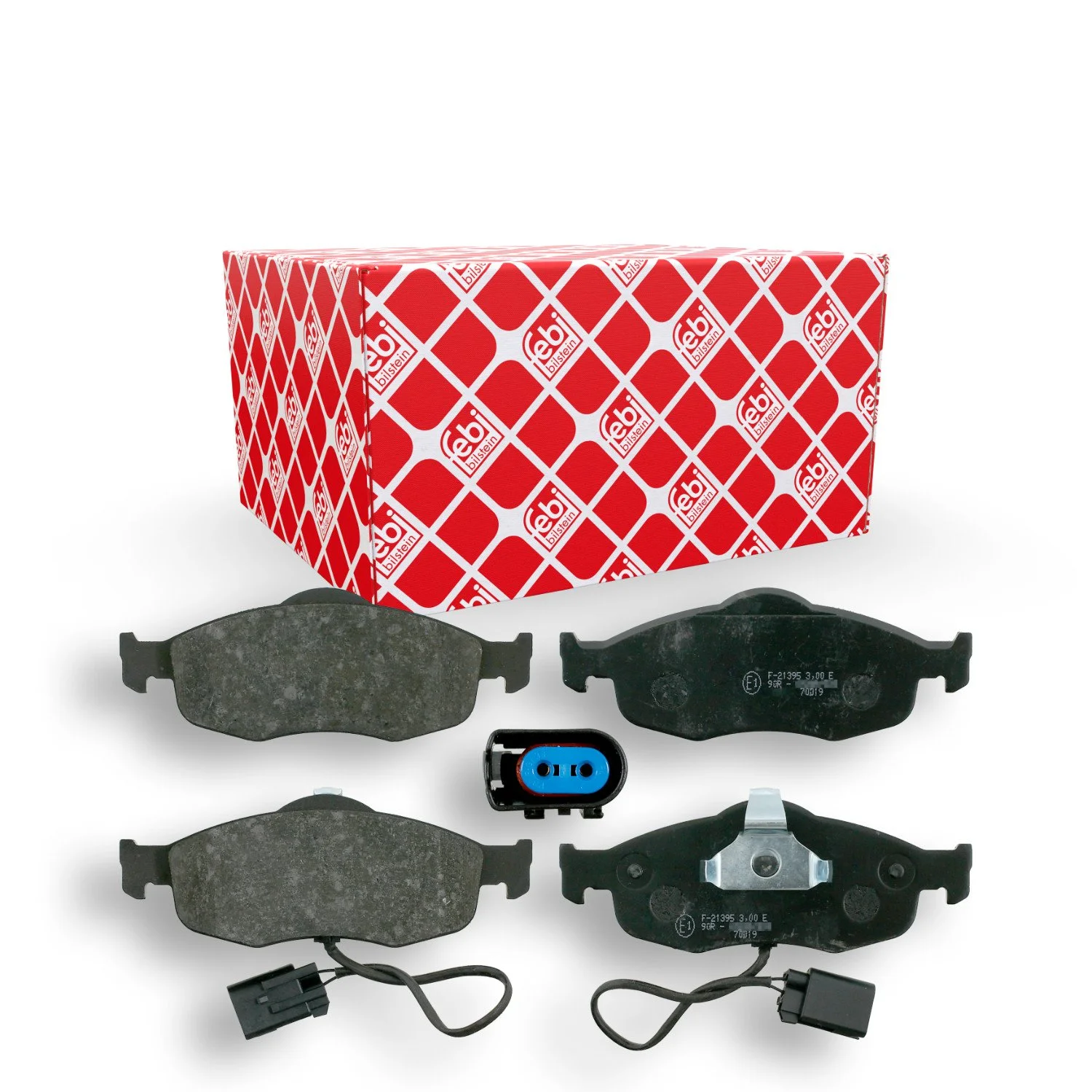 Комплект гальмівних колодок, дискове гальмо FEBI BILSTEIN 16035 для FORD, FORD USA, фото №1 Комплект гальмівних колодок, дискове гальмо FEBI BILSTEIN 16035 для FORD, FORD USA, фото №1