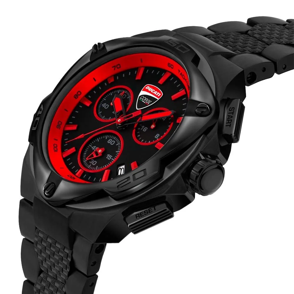 Мужские Кварцевые Часы Хронограф Ducati Corse Motore DTWGI2019006, Браслет, фото №2 Мужские Кварцевые Часы Хронограф Ducati Corse Motore DTWGI2019006, Браслет, фото №2