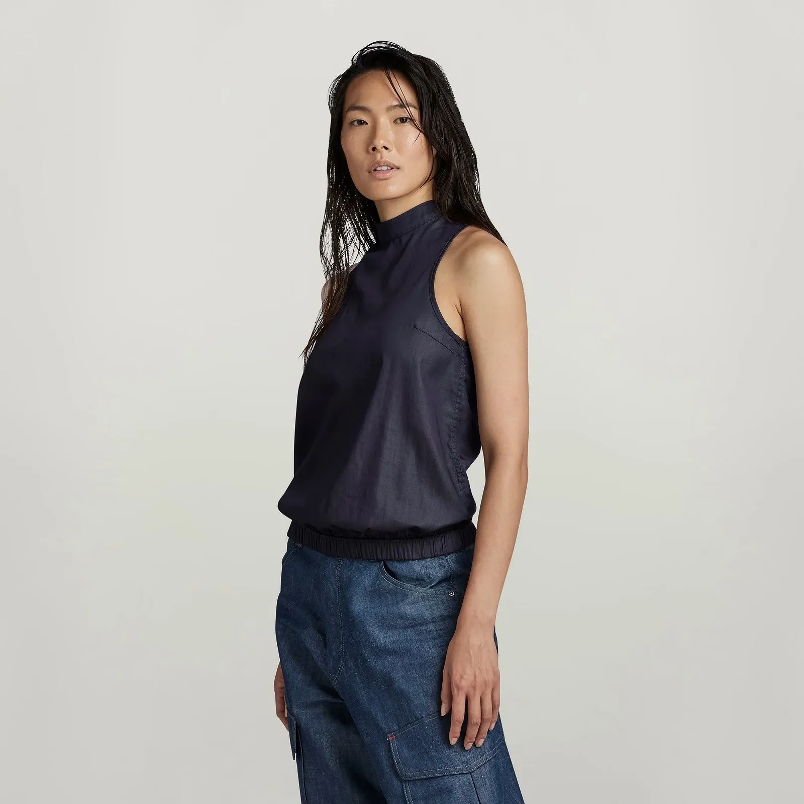 Женская футболка топ G-Star Open Back Top - S, фото №2