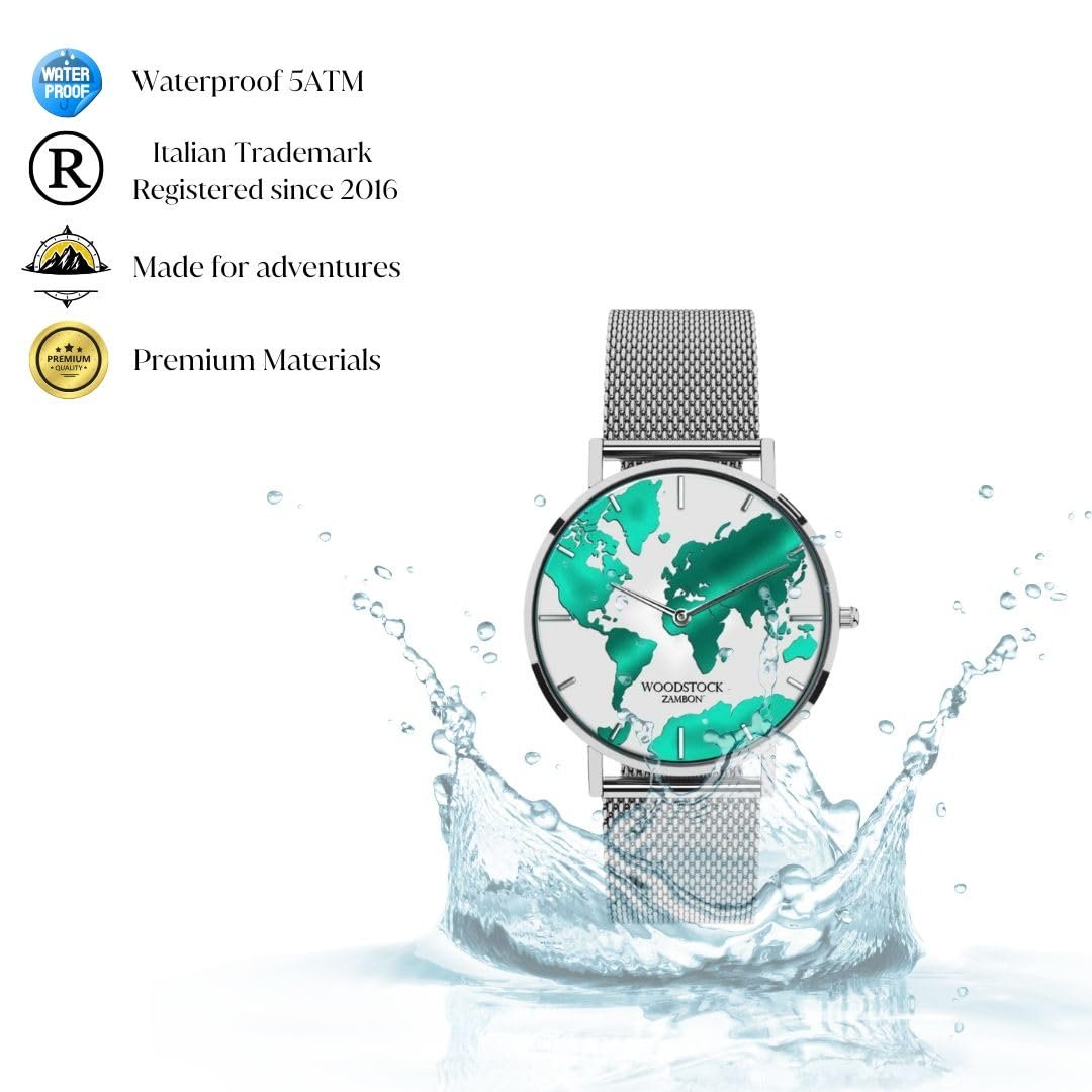 Годинник Woodstock Zambon Sea Water Водонепроникний, фото №2