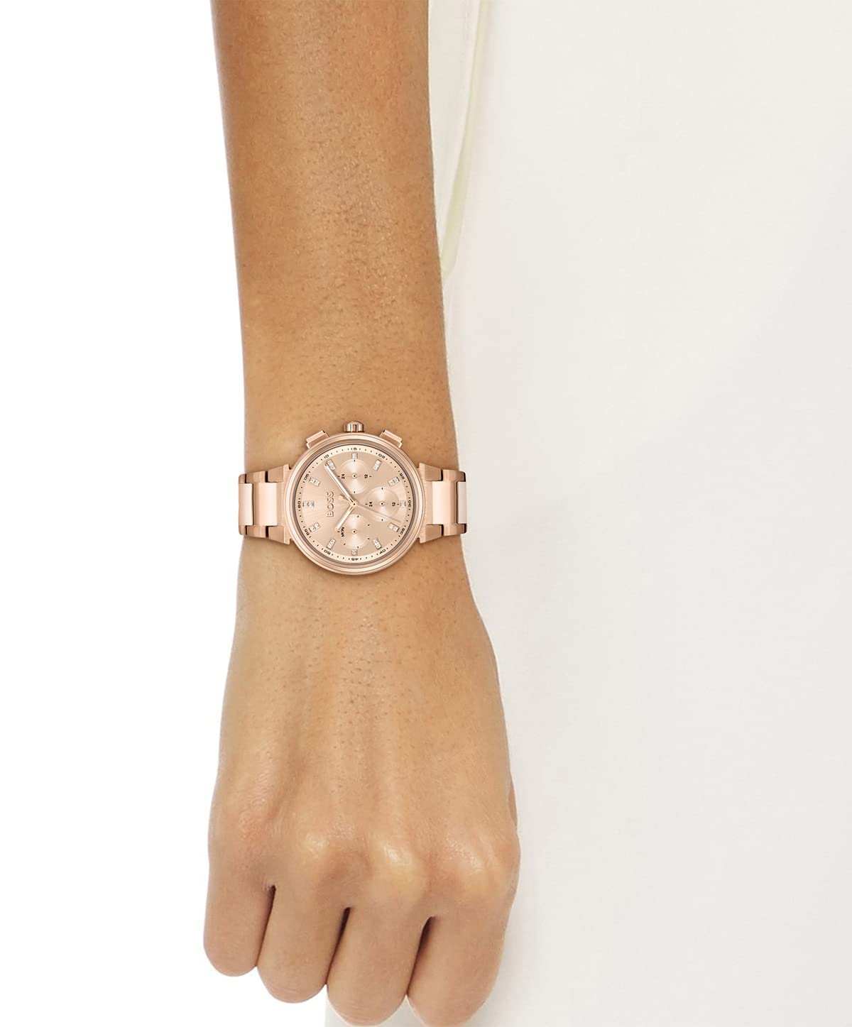 Жіночий Кварцовий Годинник BOSS Collection ONE Multi Dial Золотий, фото №4