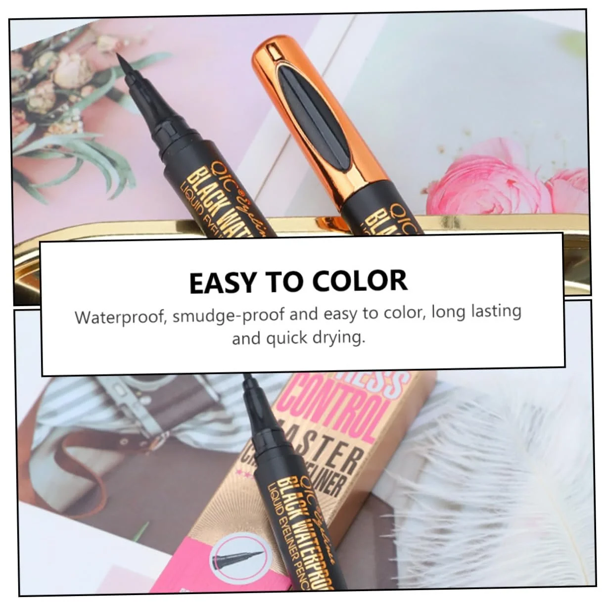 Підводка для очей Angoily Коричневий, фото №2