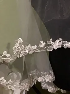 SOFIA Свадебная фата белая, кружевная synthetic.ua - Фото 1