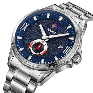 Годинник Skmei 9326 Silver-Blue synthetic.ua - Фото 1