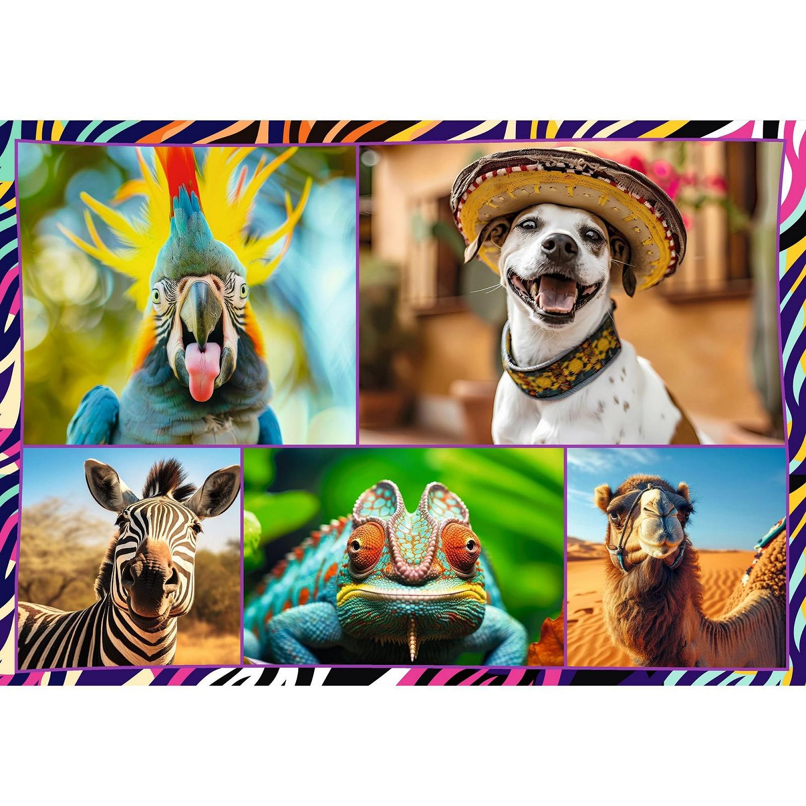 Пазл Trefl Funny Animals 4 x 250 елементів, фото №7