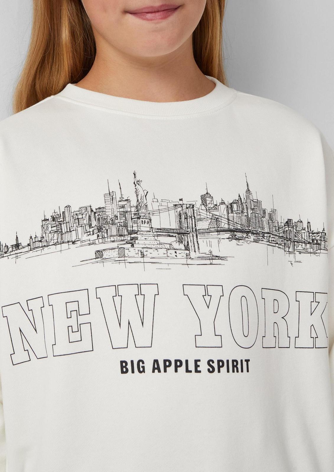 Світшот s.Oliver Oversize з великим принтом спереду та м'якою внутрішньою стороною, фото №3